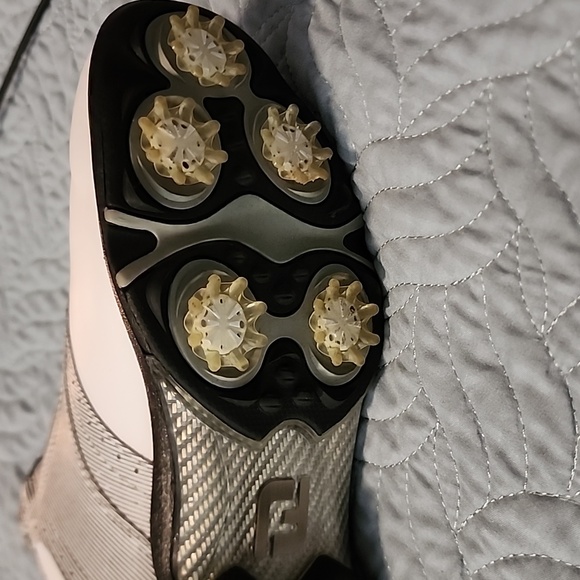 Women's FootJoy Dryjoys In Size 8.5M BOA White Black Golf - Picture 14 of 16